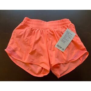 NWT Lululemon Hotty Hot LR Shorts 4" SUNE Sz 6